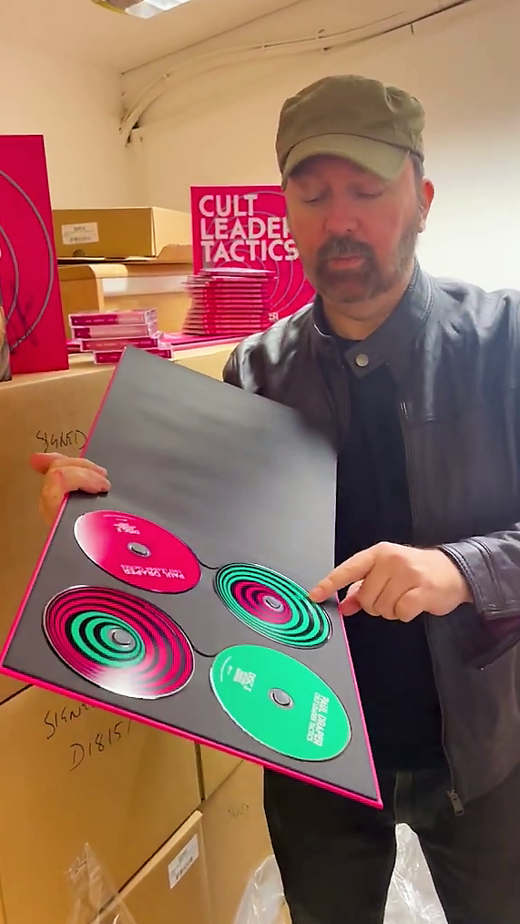 UNBOXING THE 4 DISK DELUXE BOOK EDITION OF CULT LEADER TACTICS Mansun
